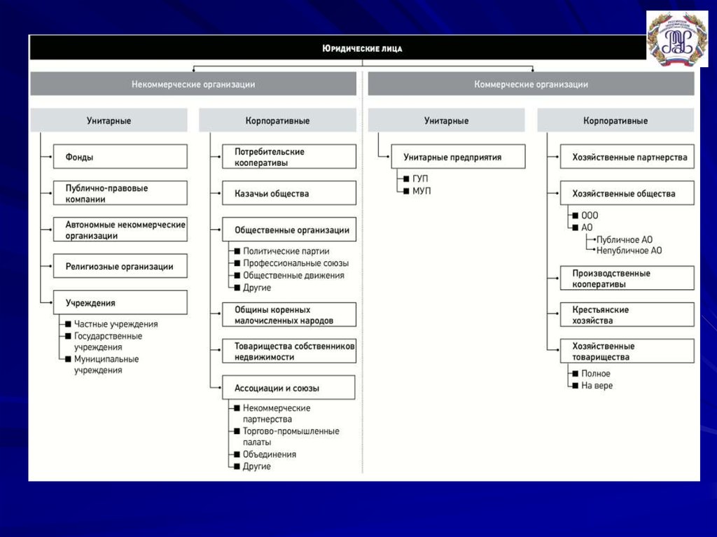 Коммерческие юридические организации. Корпоративные и унитарные организации. Организационная структура РЭУ им Плеханова. Коммерческие организации корпоративные и унитарные. Корпоративные и унитарные некоммерческие организации.