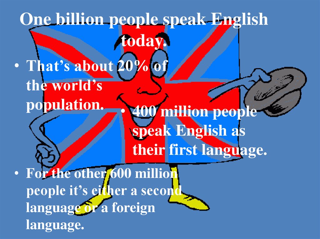 He to speak english. How many people speak English in the World. One million people speak English. How many people speak English. How many people speak English as a first language.