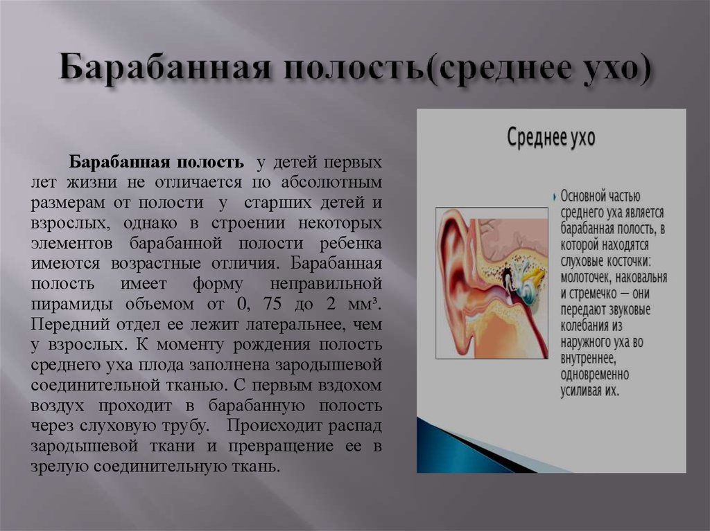 Воздух заполняет наружное ухо. Барабанная полость заполнена. Среднее ухо барабанная полость. Чем заполнена полость среднего уха. Барабанная полость среднего уха заполнена.