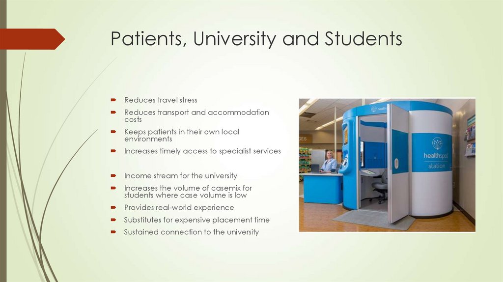 Patients, University and Students