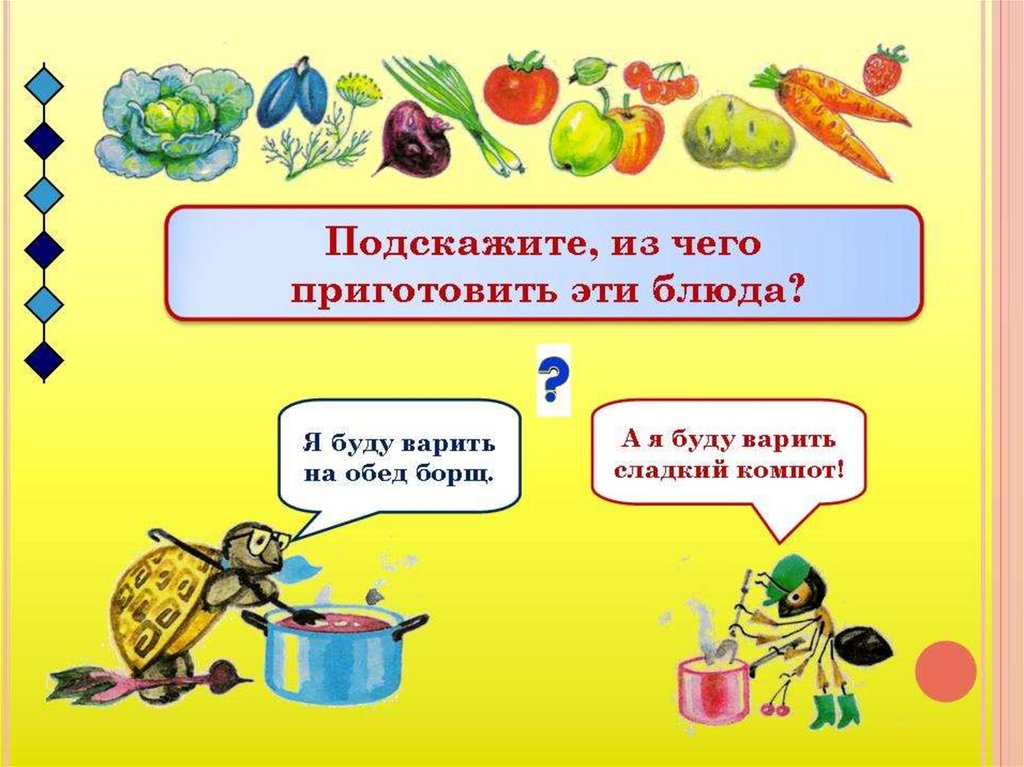 Зачем есть овощи и фрукты презентация