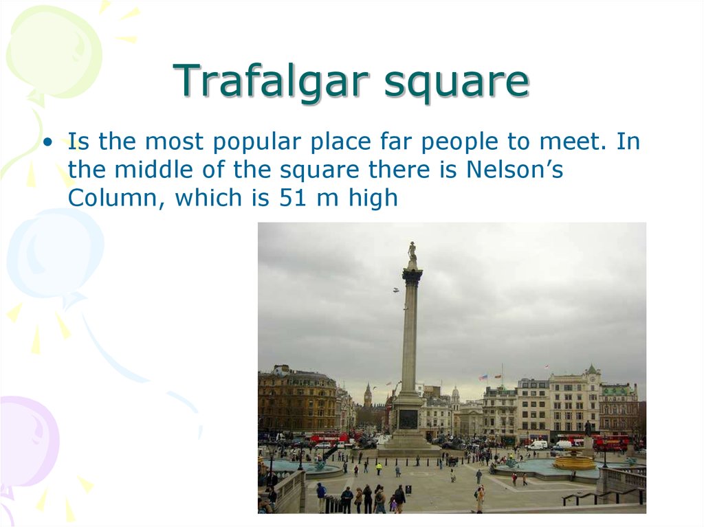 Trafalgar square