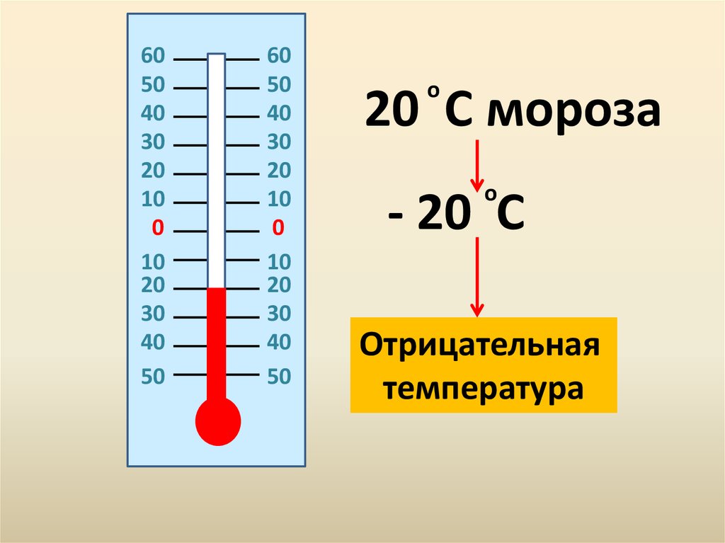 Презентация по математике 6 класс положительные и отрицательные числа