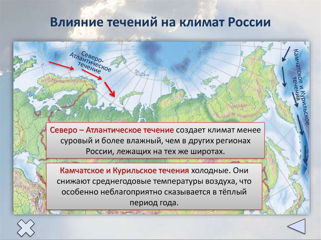 Климат России. Климатообразующие факторы - презентация онлайн