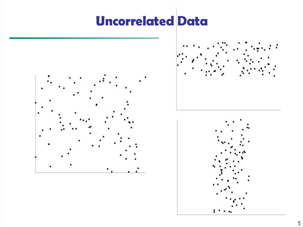 Uncorrelated Data