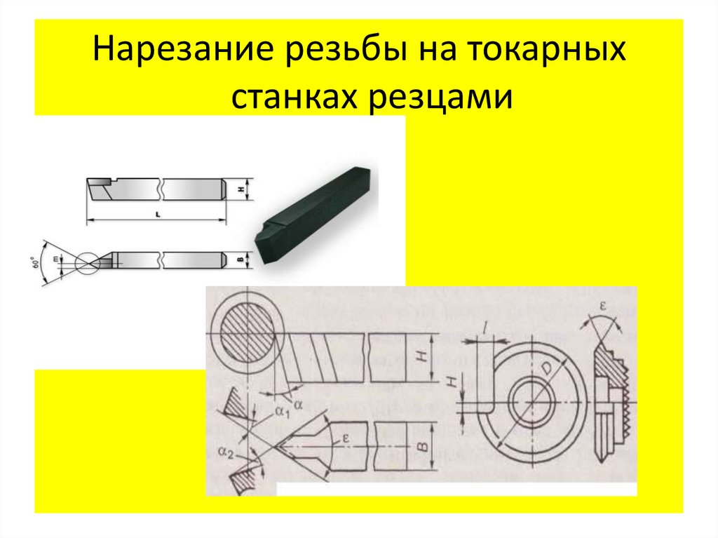 Резьбонарезные станки презентация