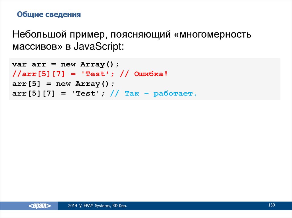 Результат функции массив