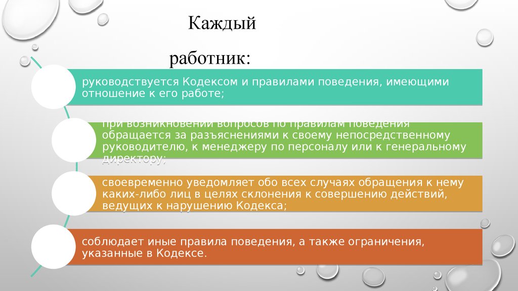 Положение о корпоративной этике образец