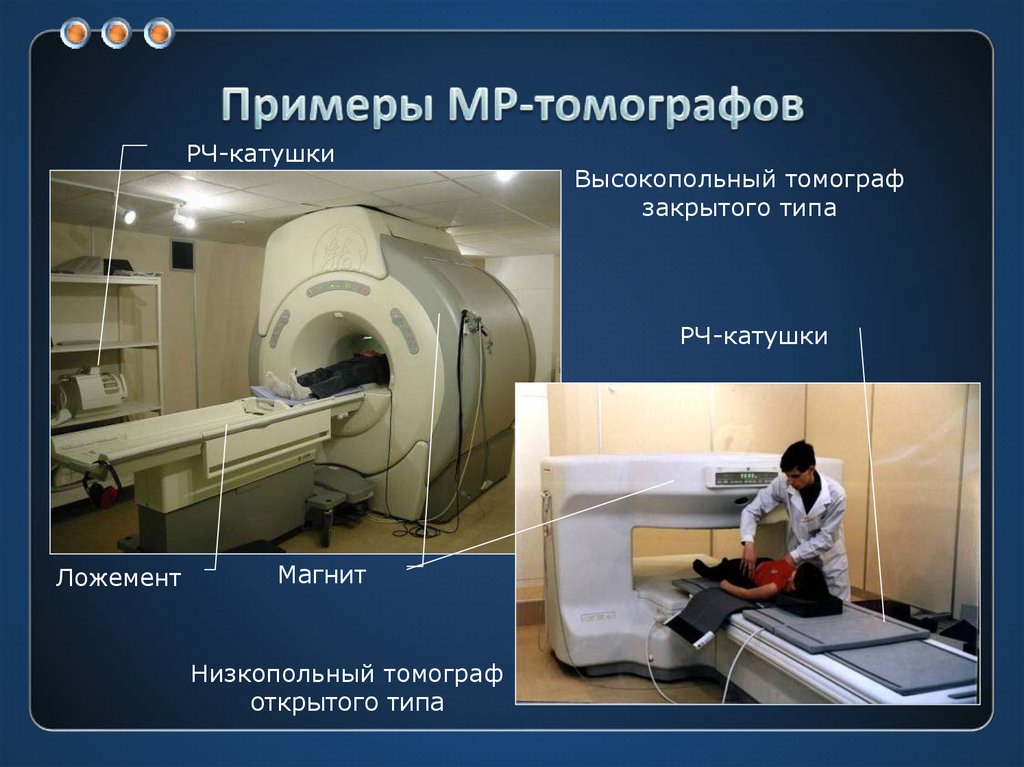 Примеры МР-томографов