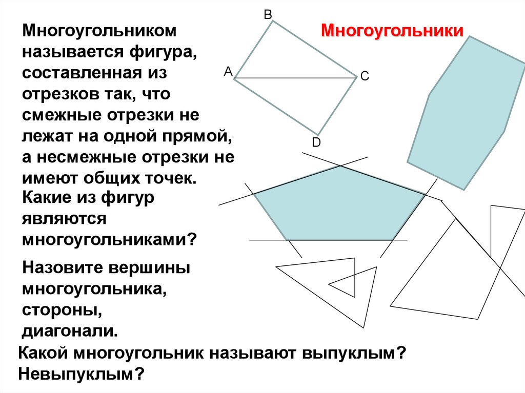 Многоугольники 8 класс геометрия презентация мерзляк