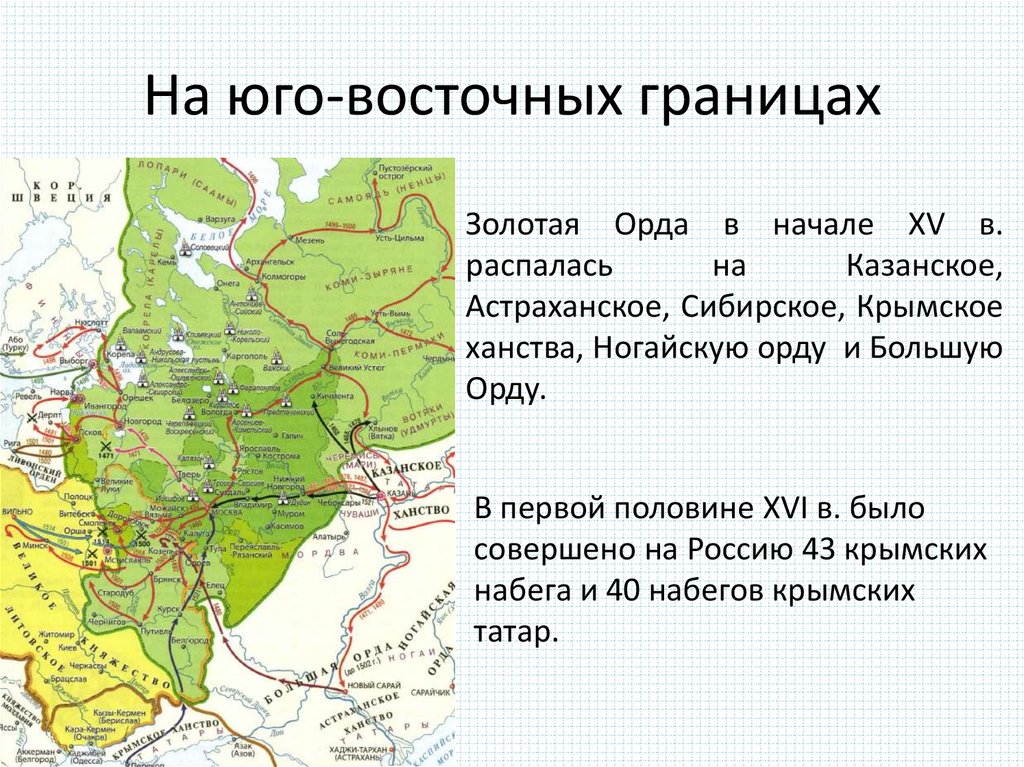 Российское государство в первой трети 16 века презентация 7 класс торкунов