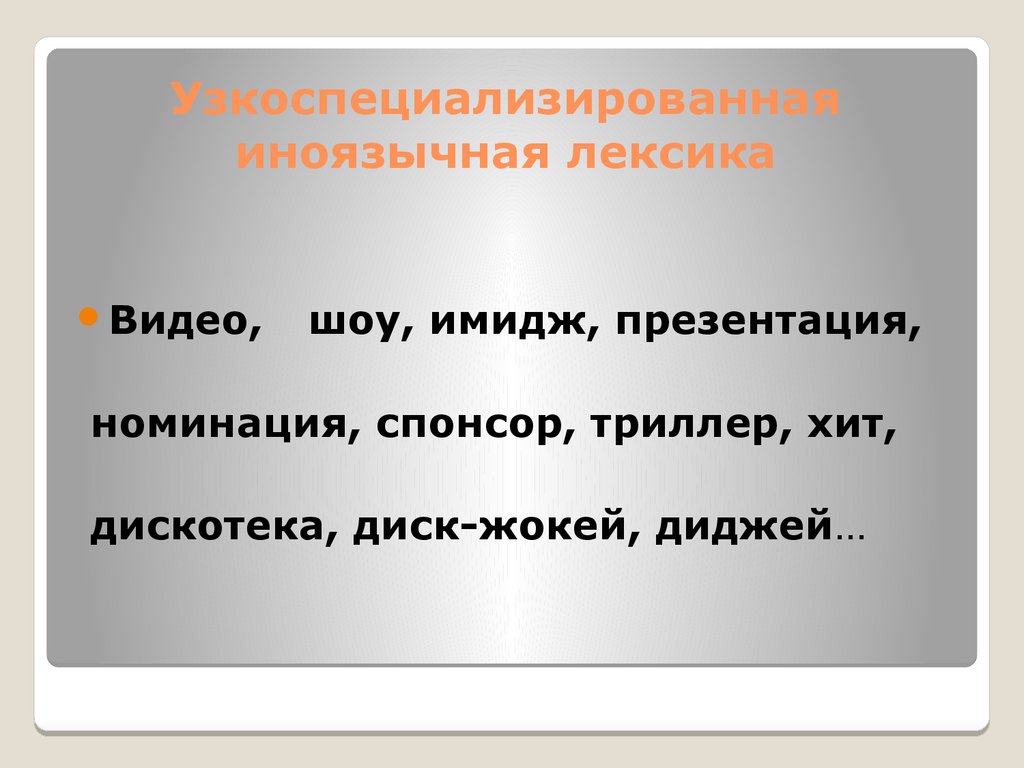 Слова современной речи. Иноязычная лексика. Иноязычная лексика примеры. Иноязычная лексика в разговорной речи. Иноязычная лексика в современном языке.