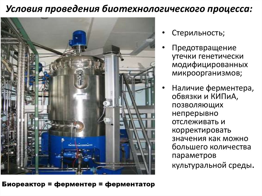 Производственные питательные среды в биотехнологической схеме получения лекарственных препаратов