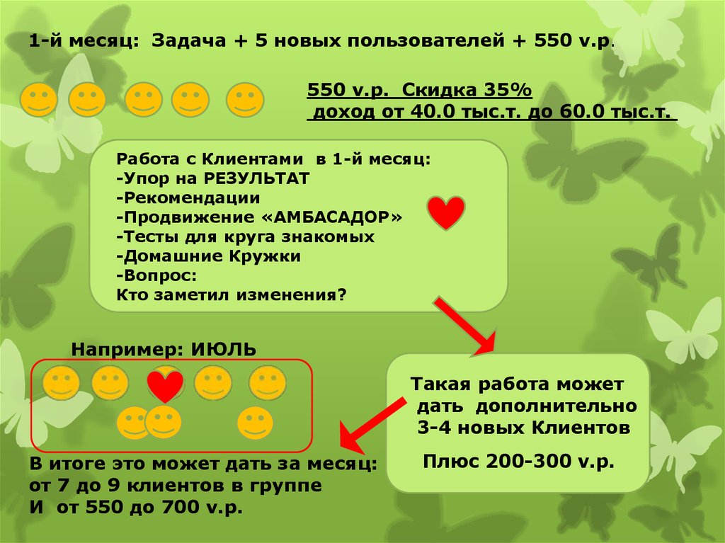 Задачи на месяц примеры