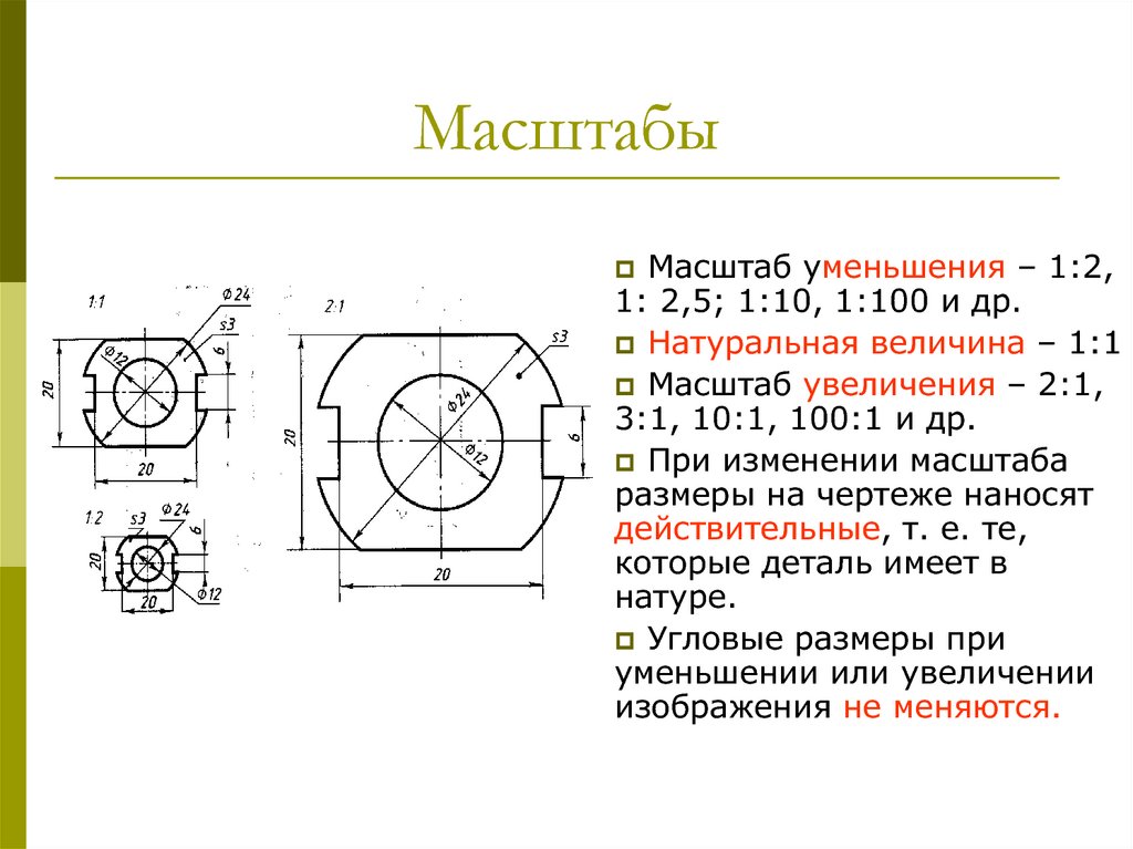 Значимые детали. Масштаб 1 к 2 на чертеже. Масштаб 1 к 1 на чертеже. Черчение масштабы уменьшения. Масштаб 1 к 5 на чертеже.