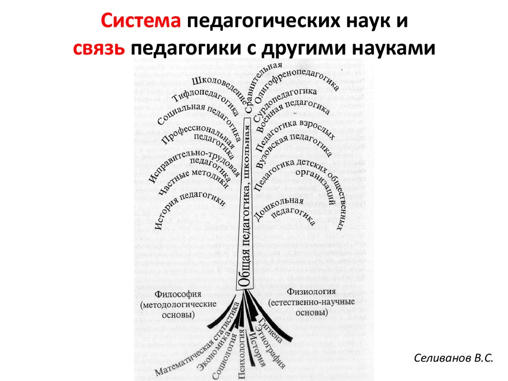 Система педагогических наук