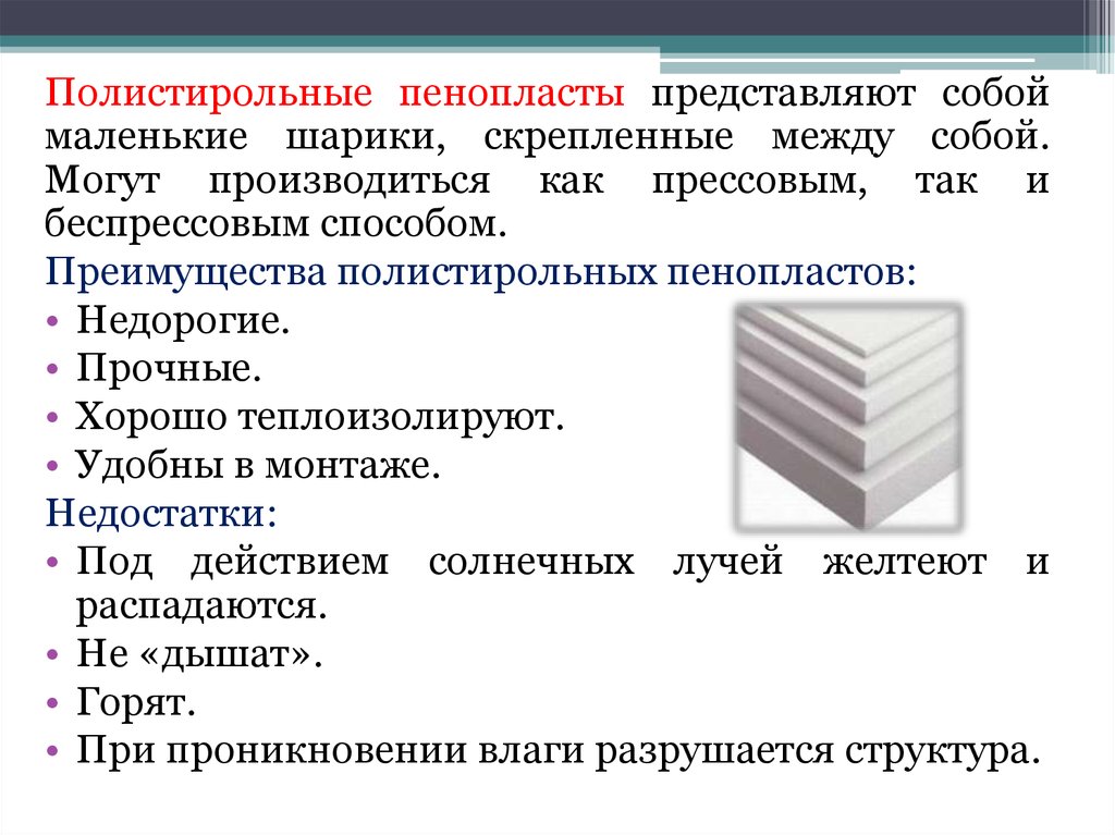 Теплоизоляционные материалы презентация