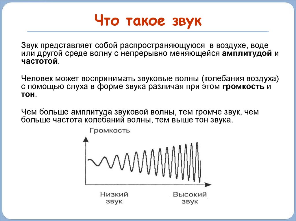 Почему звуки изменяются. Частотные преобразования звука. Звуковая волна в воздухе. Принцип кодирования звука. Звук представляет собой.