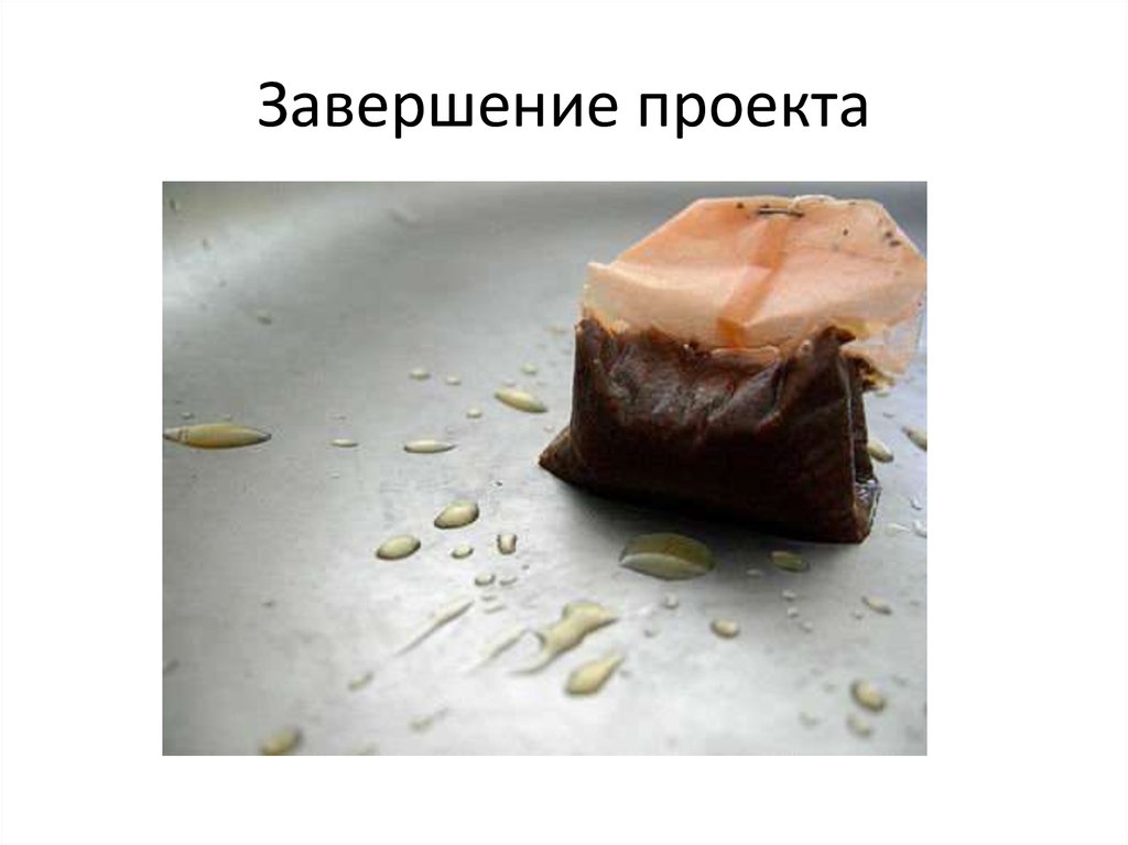 Завершение проекта