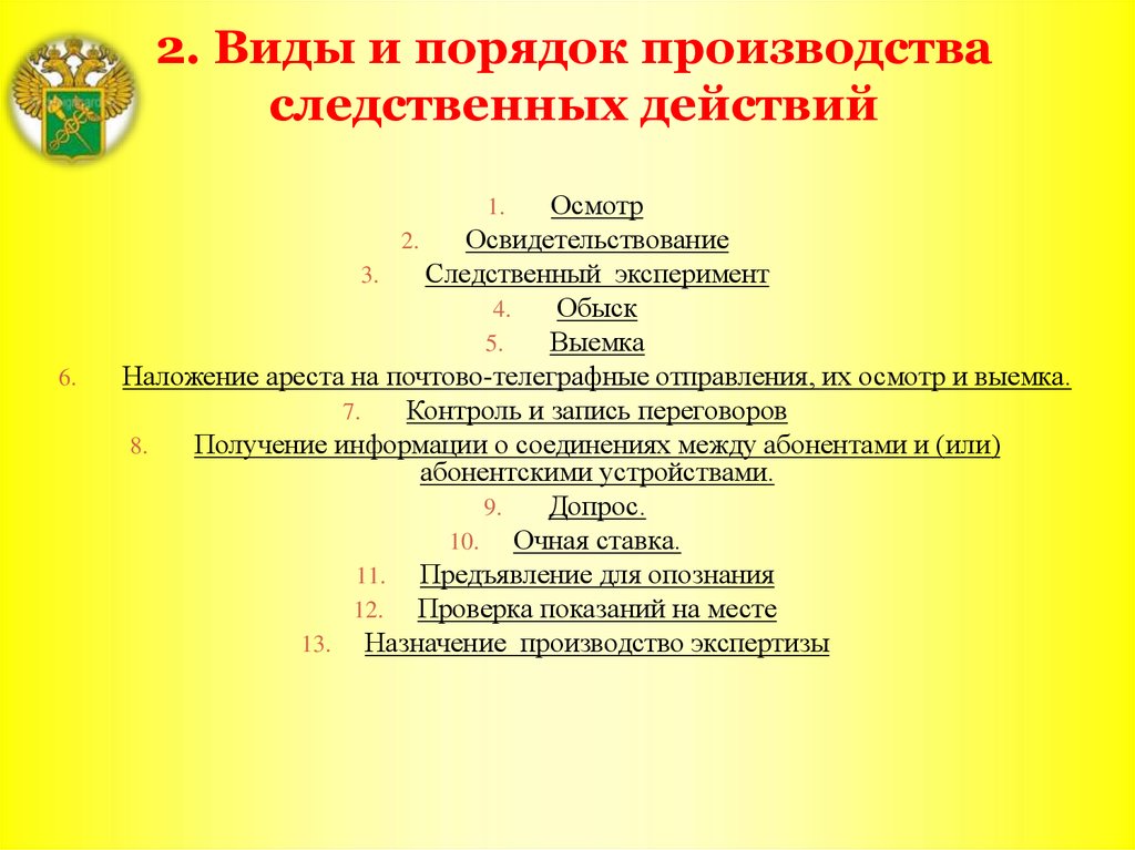 Определение следственных действий. Порядок проведения следственных действий. Порядок производства следственных действий. Основания проведения следственных действий. Общие условия производства следственных действий.