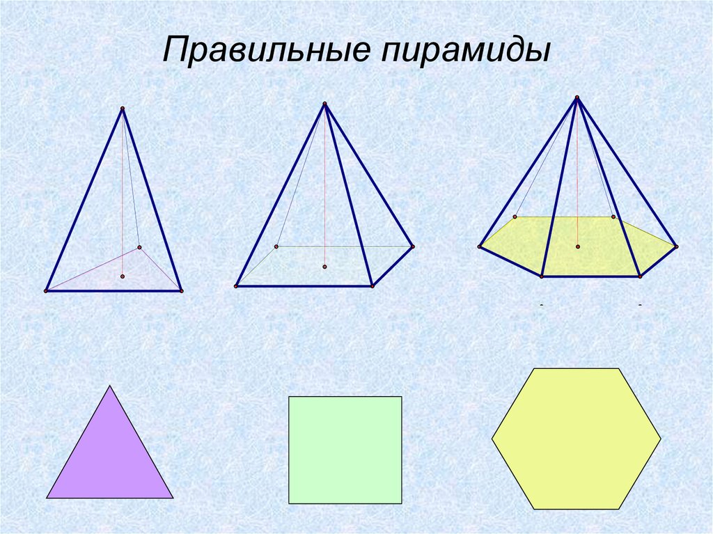 Пирамида фигура презентация