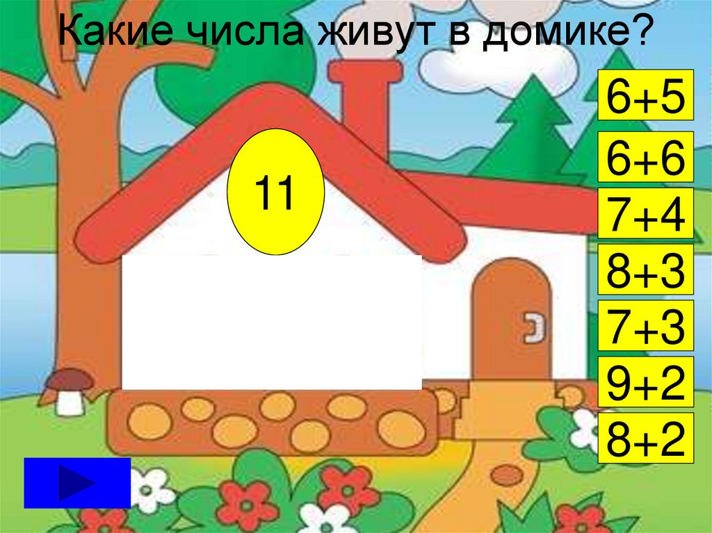 Жили какое число. Числовой домик 14. Вычисление в домиках. В домике живут цифры. Домики второй десяток.