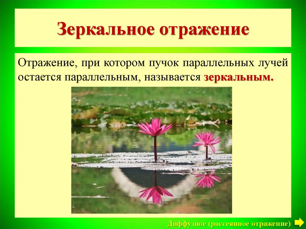 Информация отражение. Отражение в презентациях. Зеркальное отражение света. Зеркальное отражение это в физике. Отражение примеры.