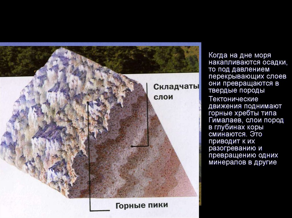 Слой породы 5. Метаморфический слой. Гипс это метаморфическая Горная порода. Геология Гималаев. Метаморфические карты.