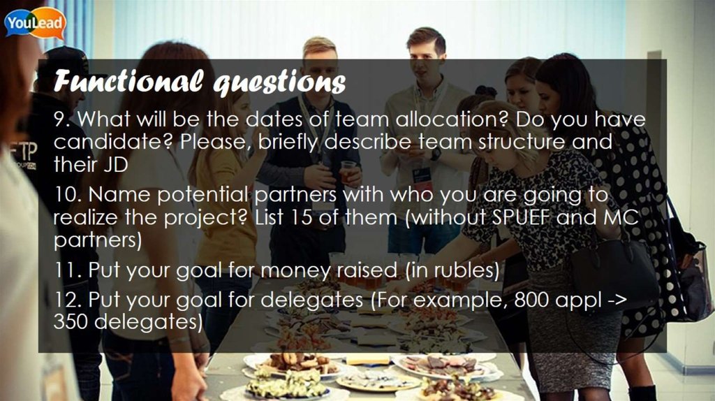 Functional questions