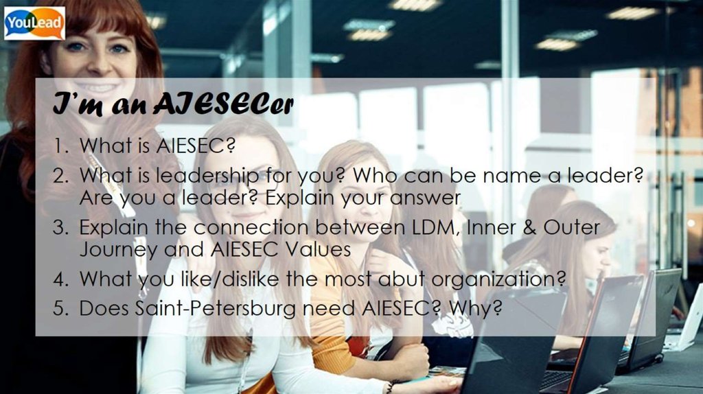 I’m an AIESECer