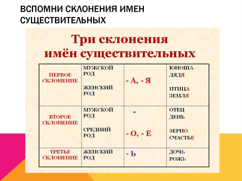 Изменение имен существительных презентация 2 класс. Типы склонения существительных в русском языке таблица. 1 2 3 Склонение в русском языке таблица. Три склонения имен существительных по падежам. Склонения в русском языке 5 класс таблица с примерами.