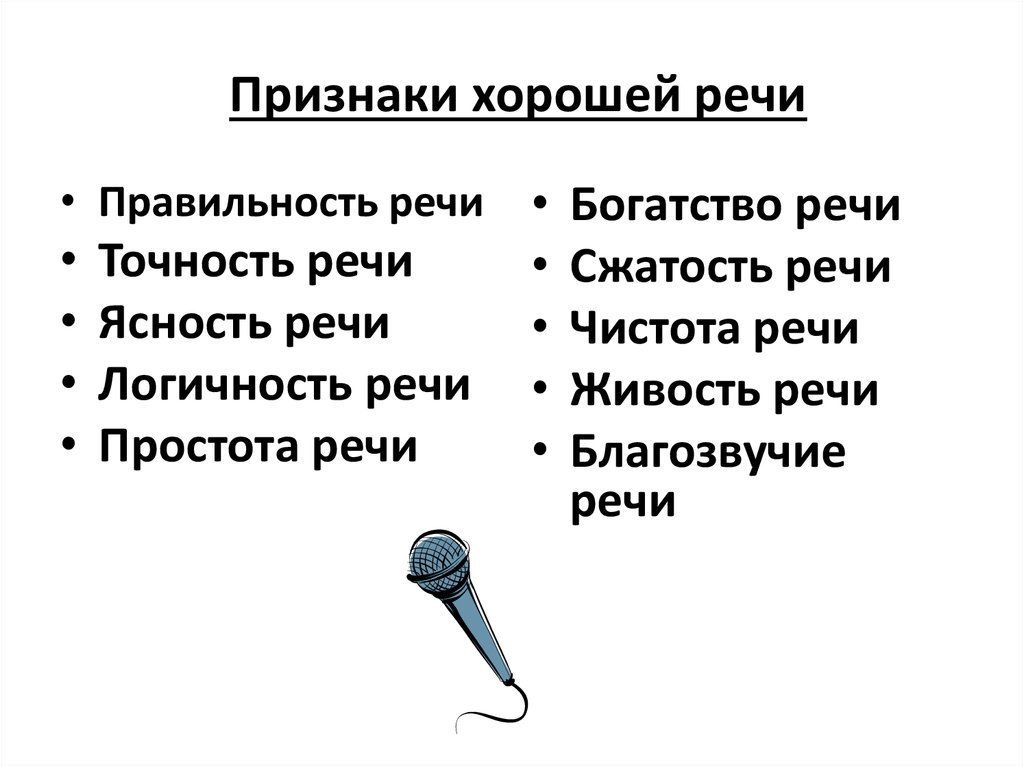 Признака правильные ответы