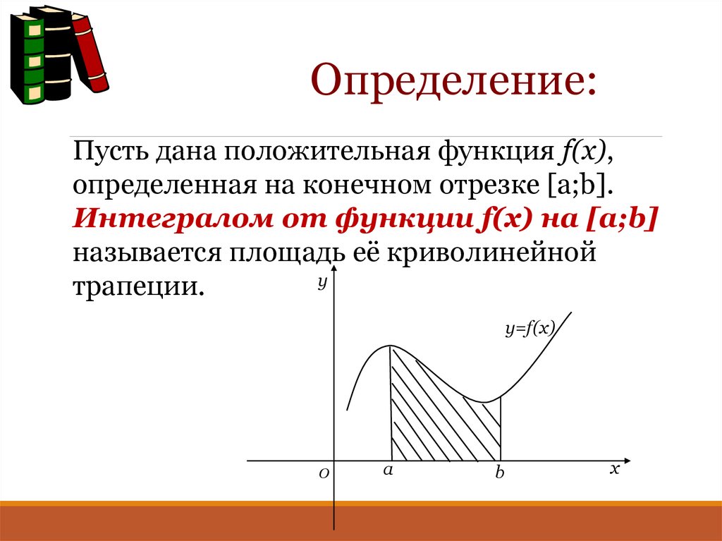 Презентация определенный интеграл площадь криволинейной трапеции