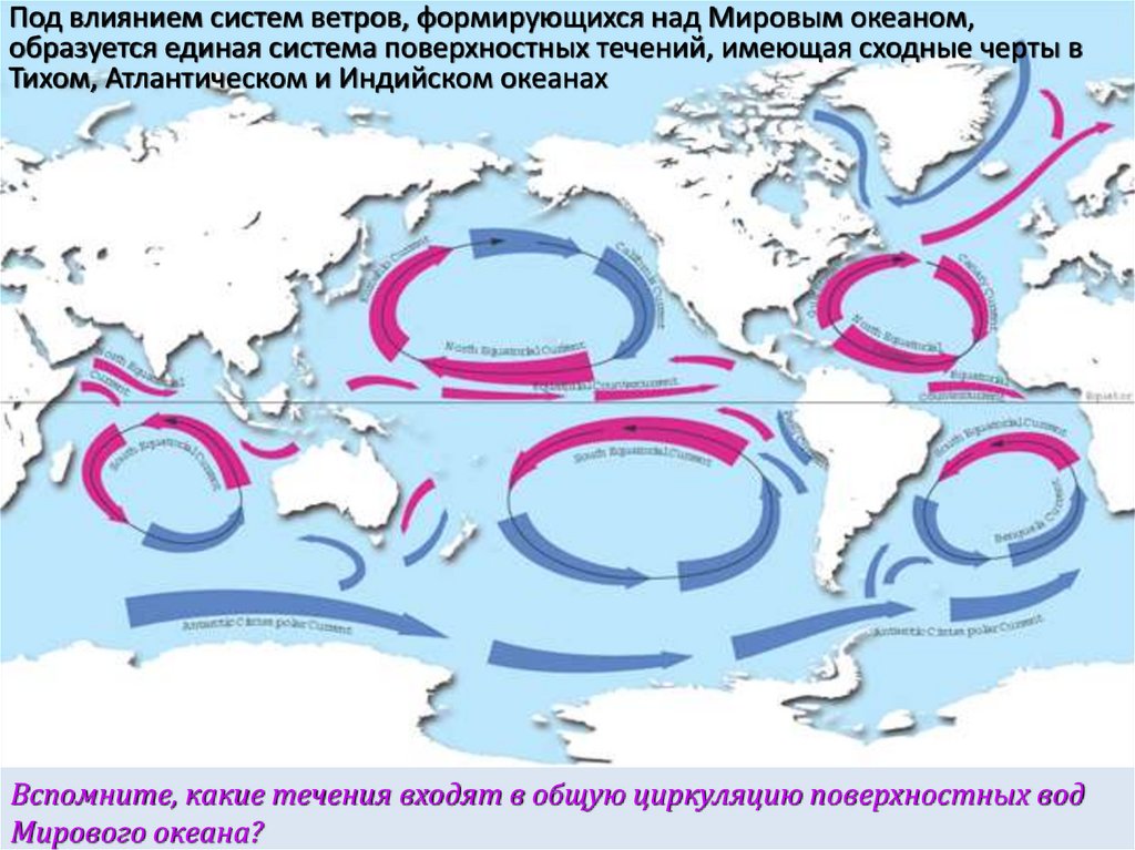 Карта международных вод мира