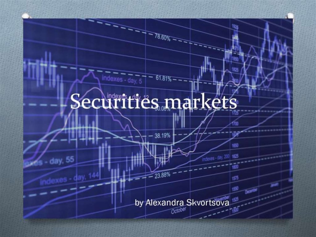 Securities markets
