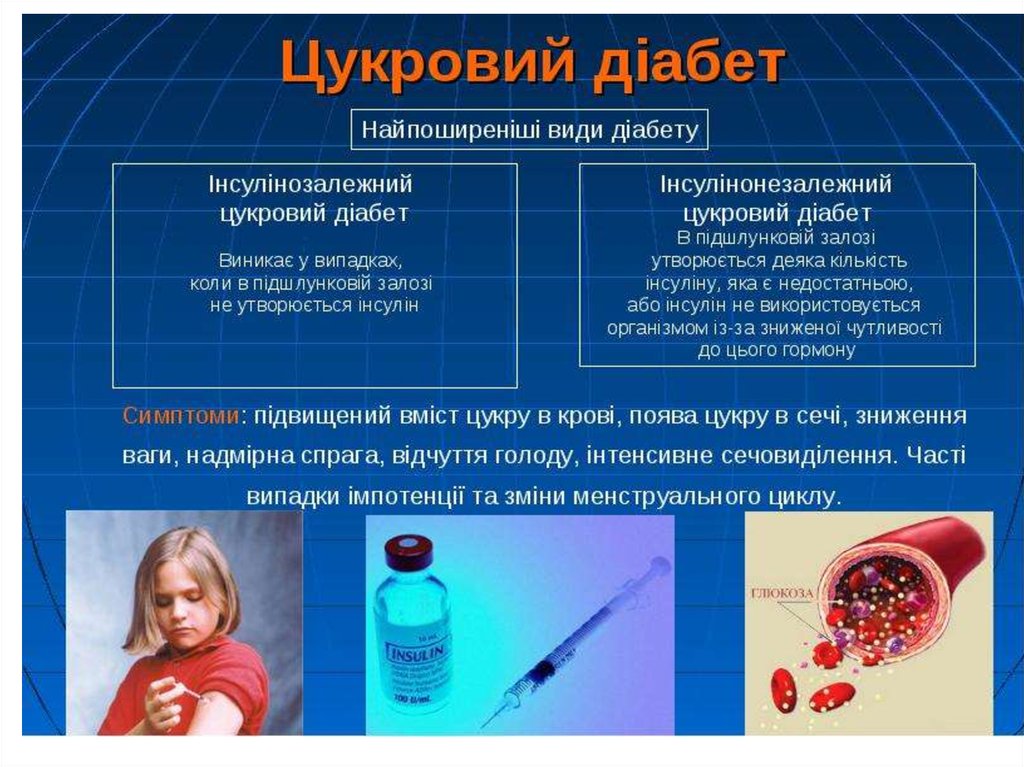 Цукровий діабет - презентация онлайн