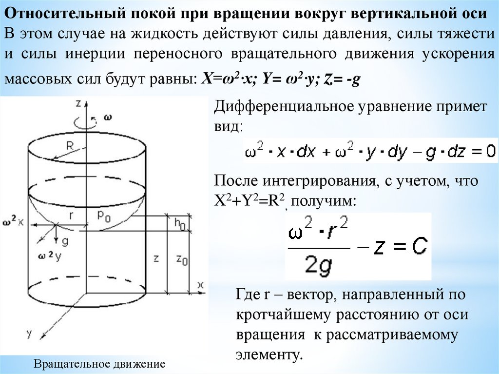 Дифференциальное уравнение гидростатики. Гидростатика задачи. Основное дифференциальное уравнение гидростатики. Уравнение Эйлера гидростатика.