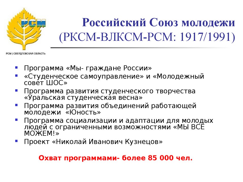 Российский союз. Деятельность РСМ. Общественные работы РСМ. РСМ презентация. ВЛКСМ РСМ.