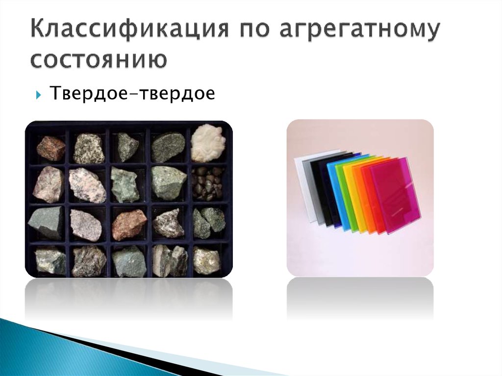 Классификация по агрегатному состоянию