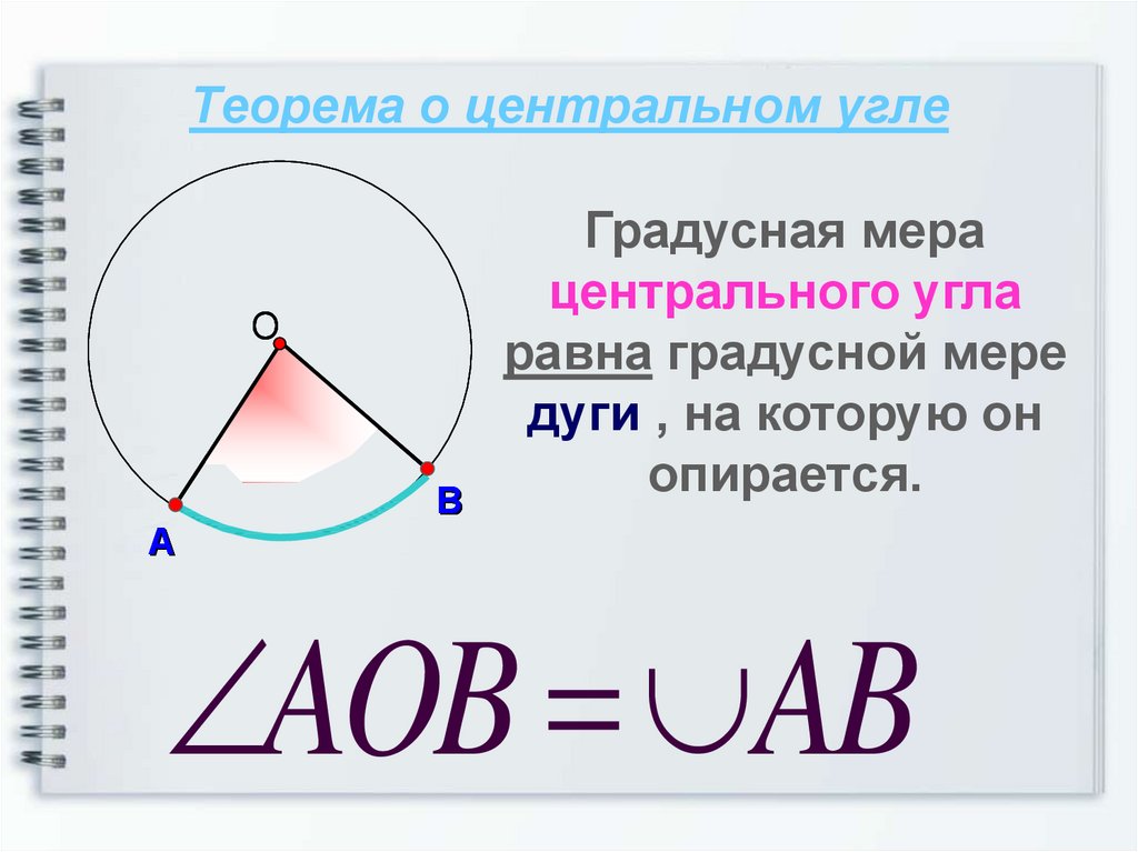 Центральная теорема. Центральный угол теорема. Теоремы о вписанных и центральных углах. Теорема центрального угла окружности. Теорема о Центральном и вписанном угле.