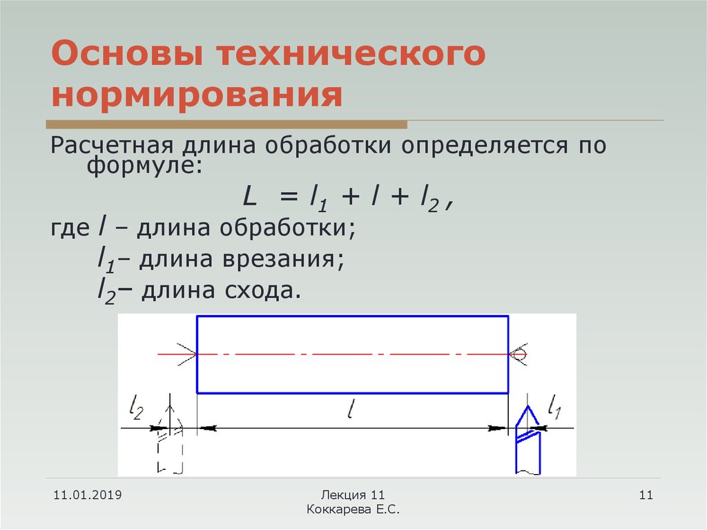 Нормирование по чертежам