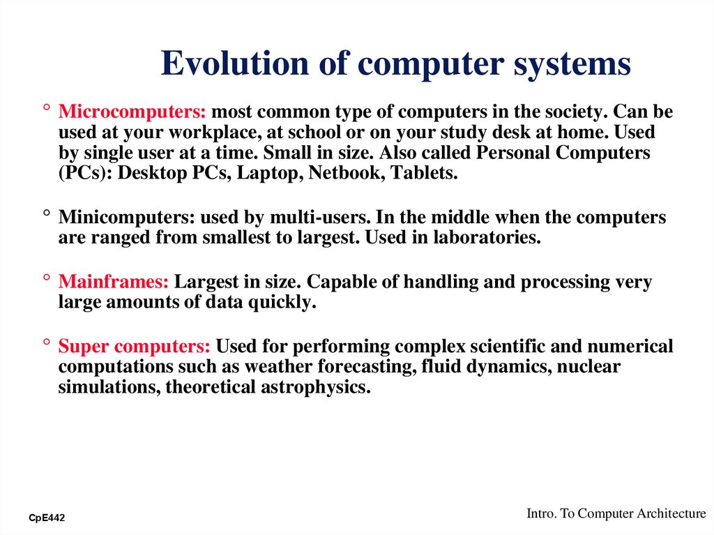 Computer systems презентация