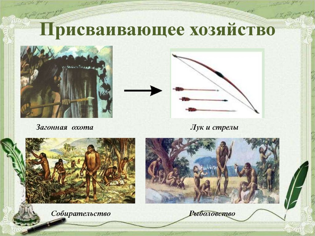 Дайте характеристику присвающего хозяйства