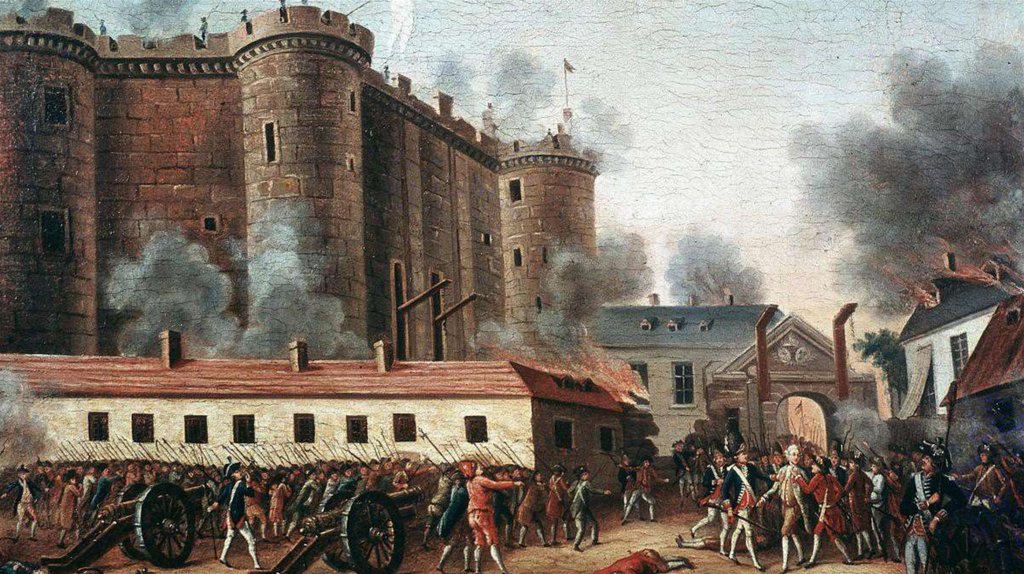 Великая французская революция конец. Штурм Бастилии 14 июля 1789 года. Французская революция 1789 штурм Бастилии. Великая французская революция штурм Бастилии. Штурм крепости Бастилия.