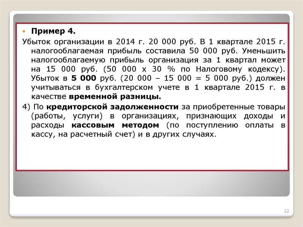 Учет расчетов с бюджетом по налогам и сборам презентация