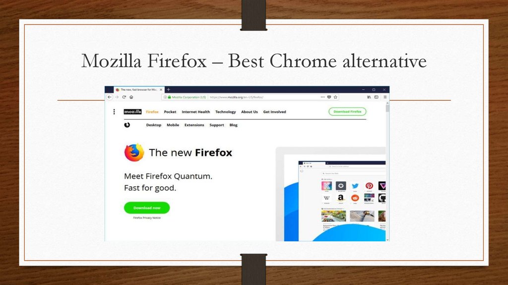 Mozilla Firefox – Best Chrome alternative