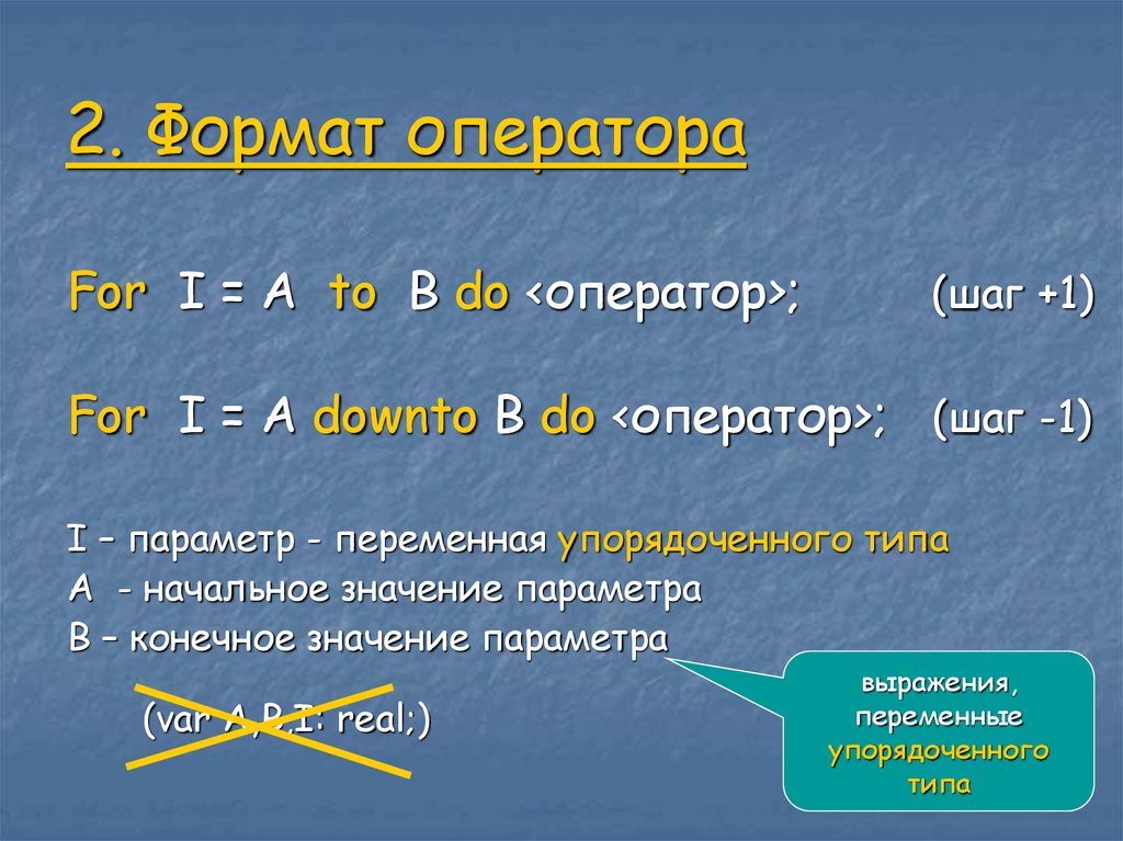 Параметры презентации это