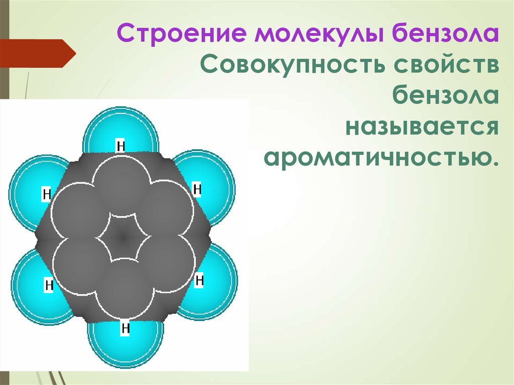 В молекуле бензола все связи одинарные. Строение молекулы бензола. Ароматичность бензола. Симметрия молекулы бензола. Проявление ароматических свойств бензол.