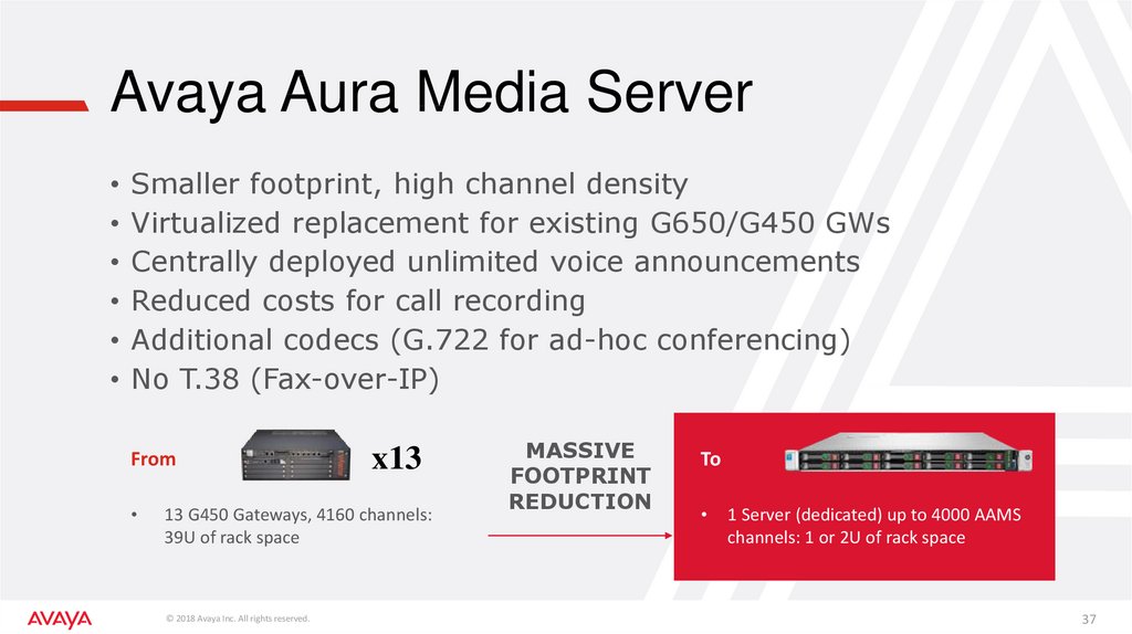 Avaya Aura Media Server
