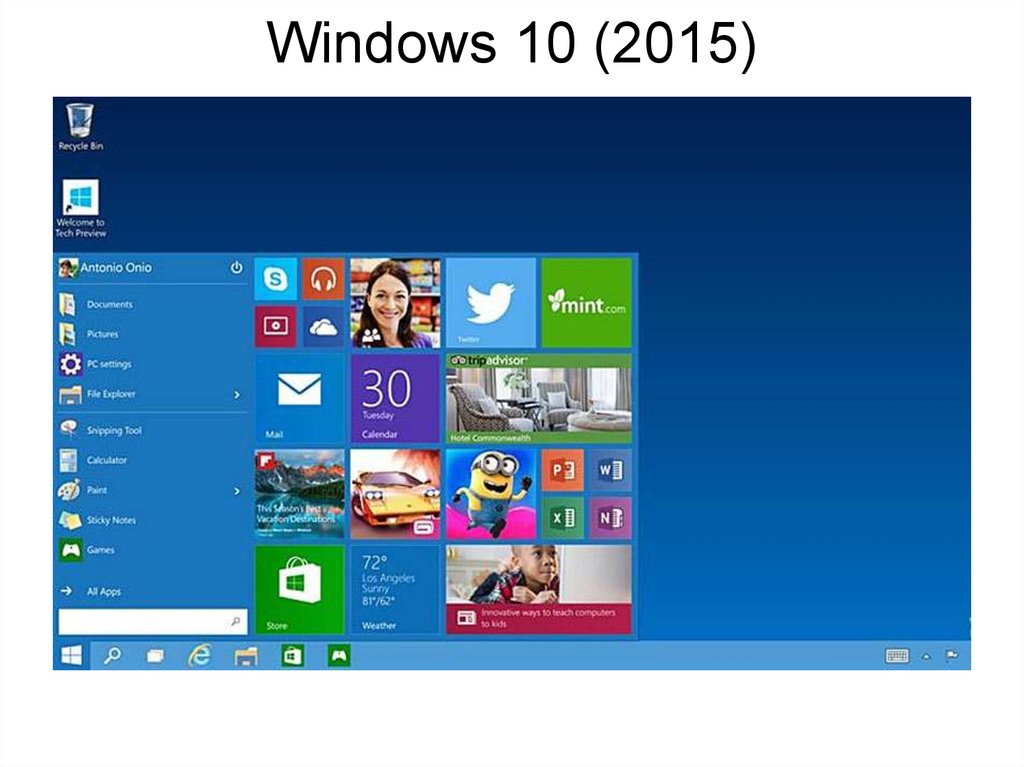 Windows 10 (2015)
